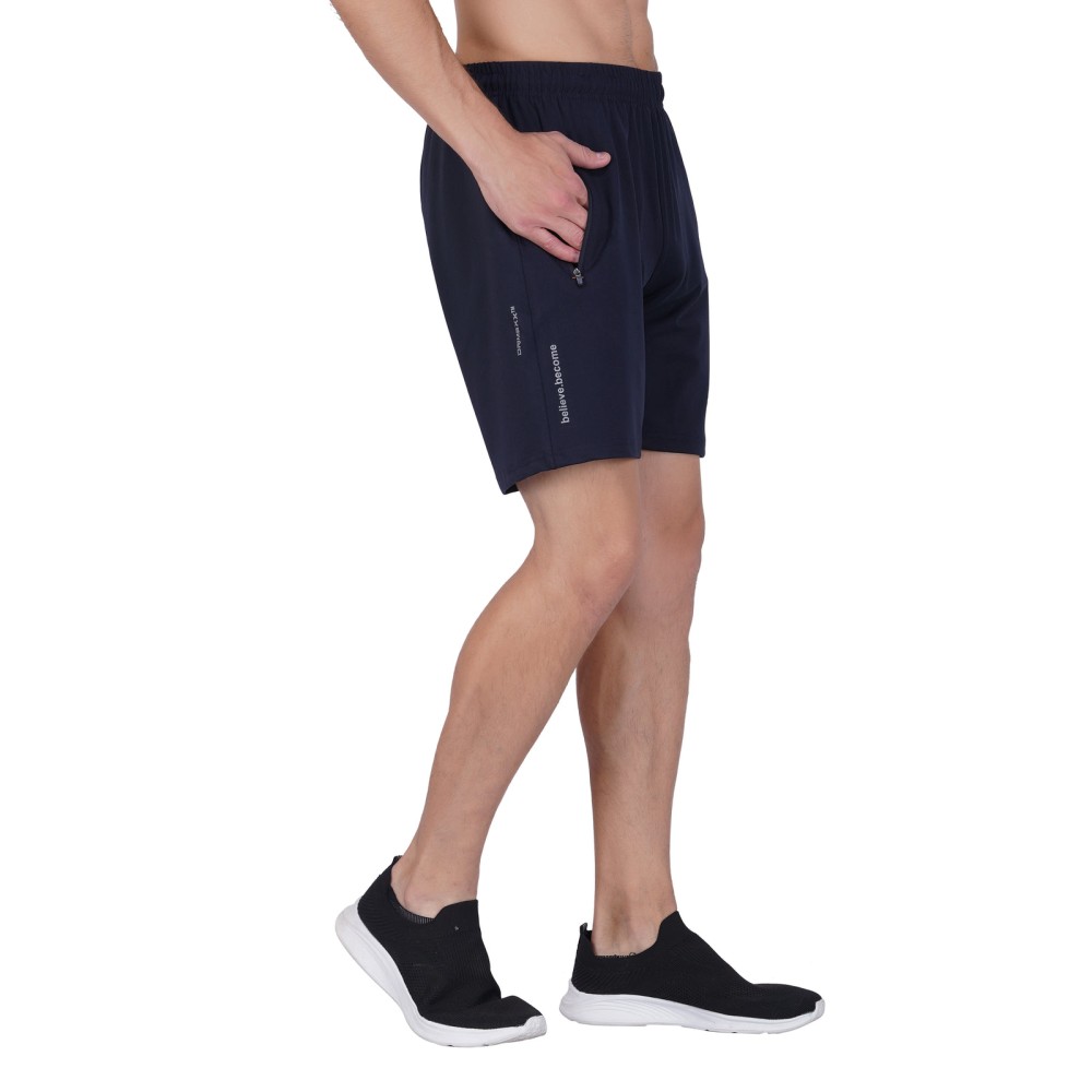 SG Men's Navy Shorts, Fitness & Training, Jogging, Regular & Fashion Wear, S, navy