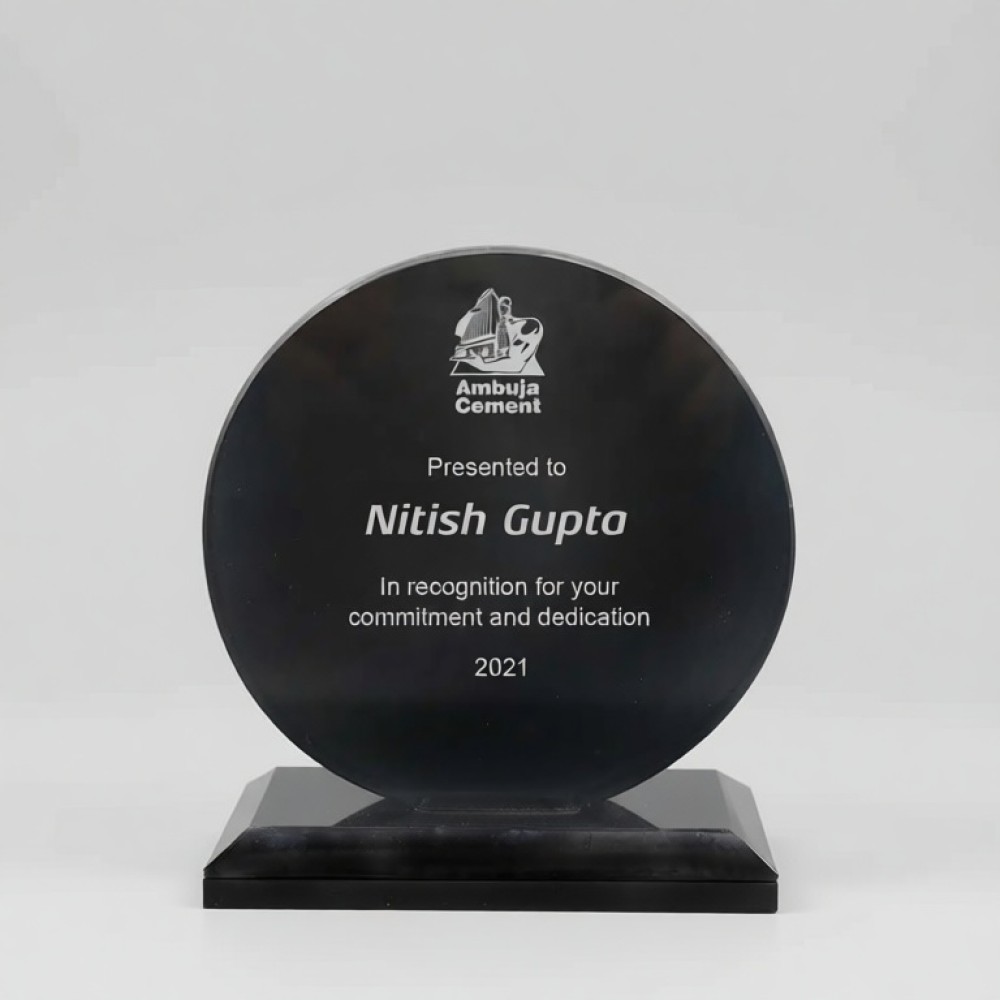 Custom made Glass Trophy CMTR0001 Custom made Glass Trophy CMTR0001
