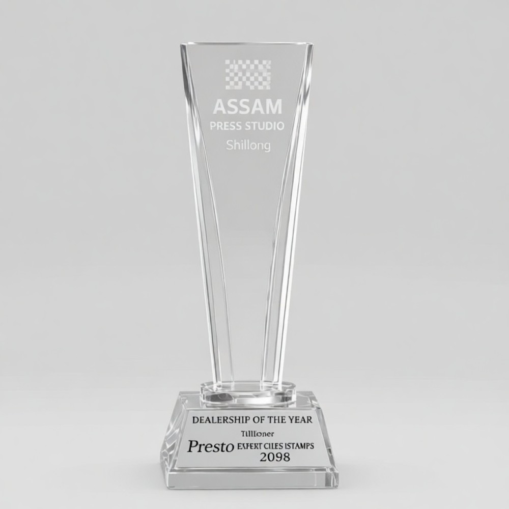 Custom made Crystal Trophy CMTR0002 Custom made Crystal Trophy CMTR0002